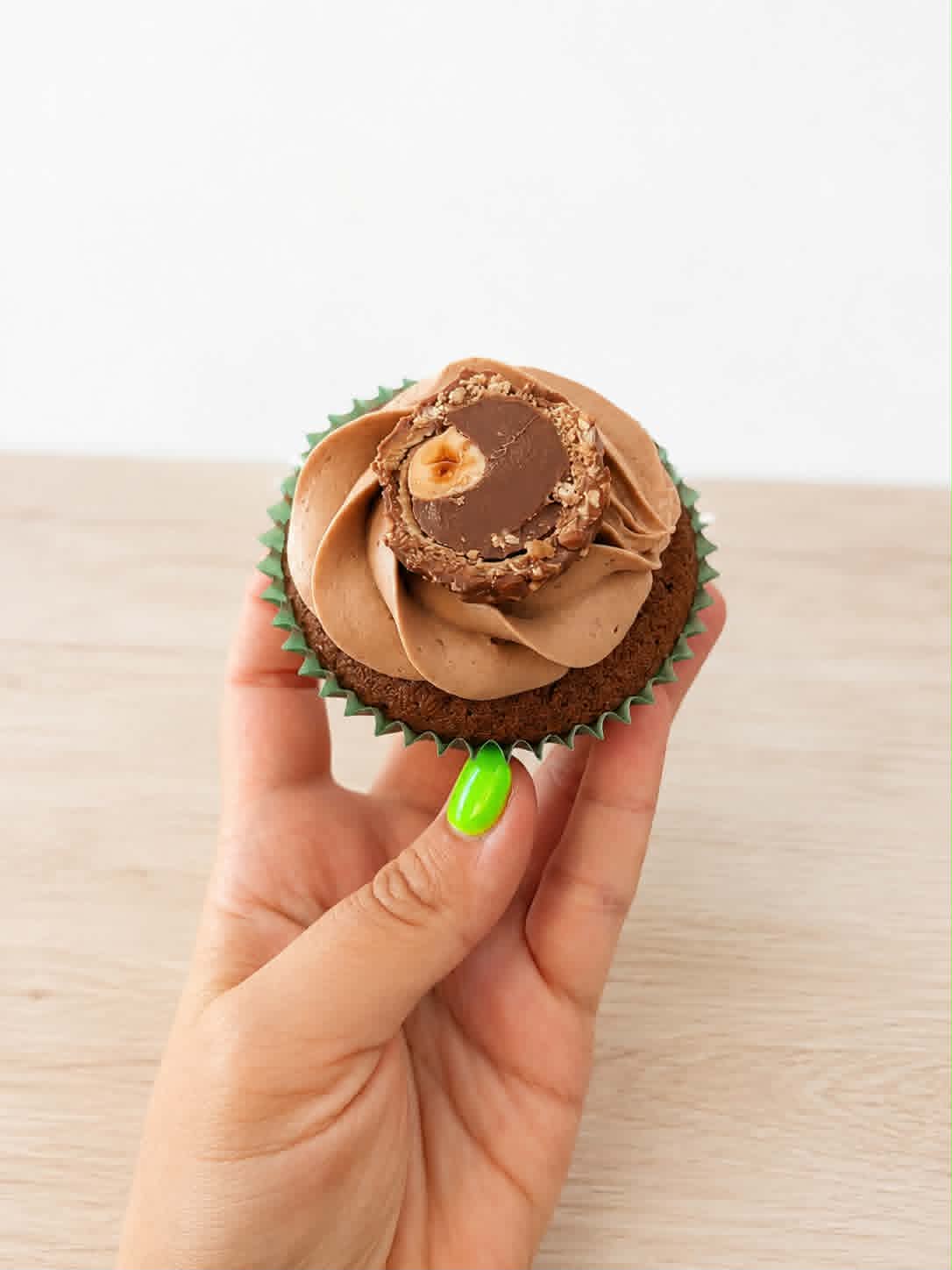 Ferrero Rocher Cupcakes (2 stuks) 🤎