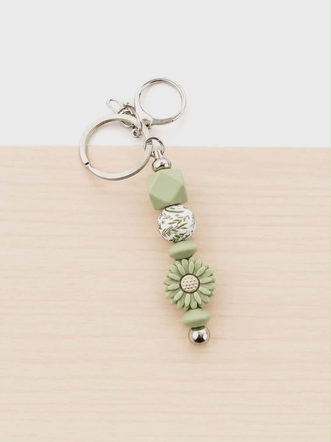 Sage Bloom Sleutelhanger 🌿🌼