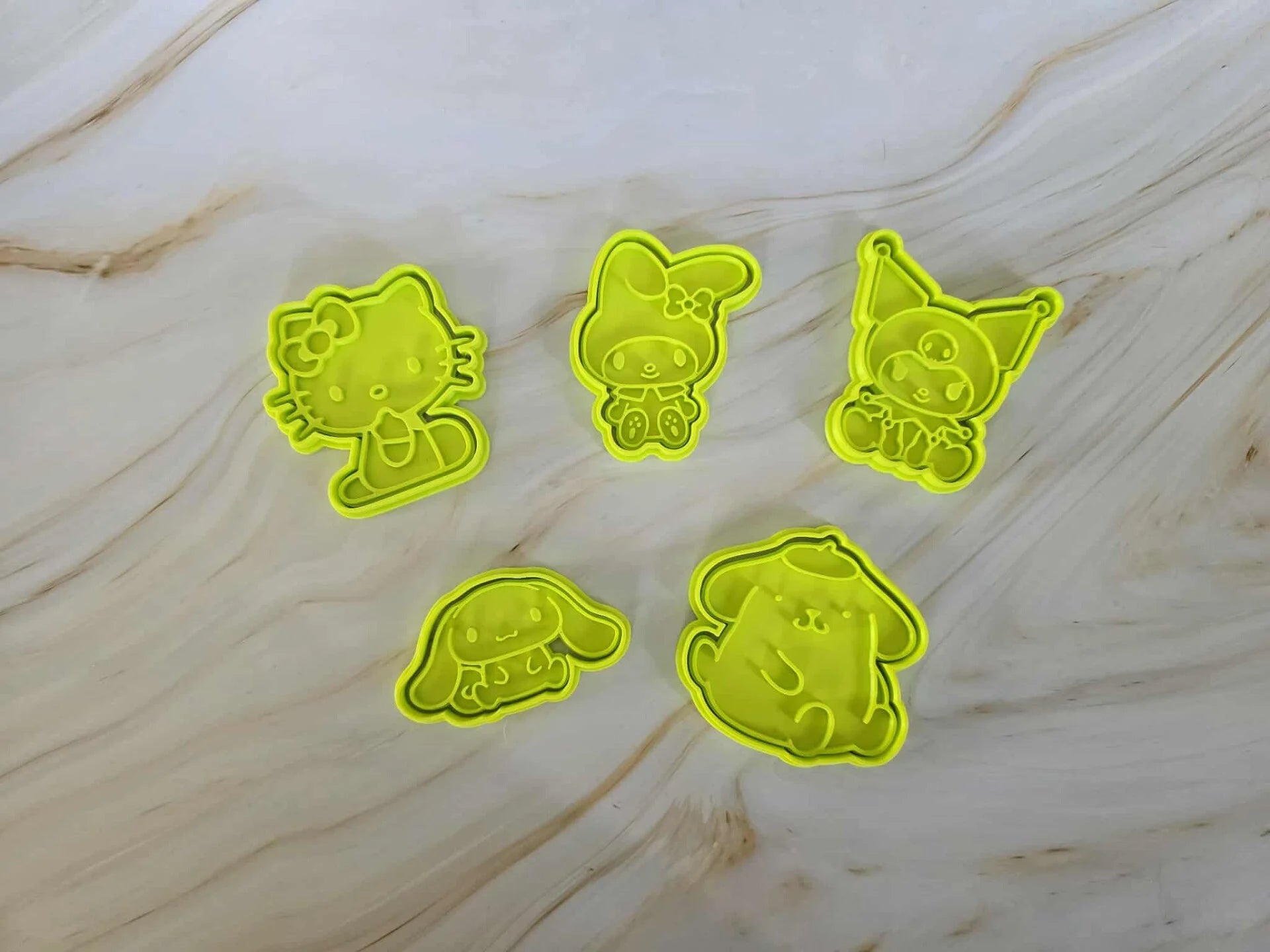 Set Hello Kitty and Friends - cookie cutters